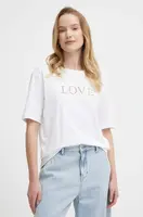 Bavlněné tričko Sisley