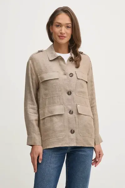 Lněná bunda Mos Mosh