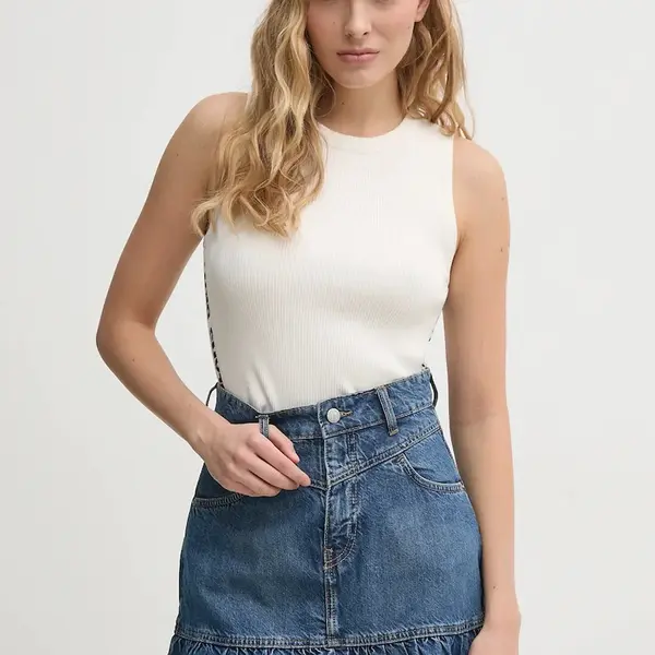 Top Dkny dámský, bílá barva, DJ4R0115