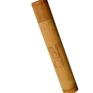 Curanatura Bambusové cestovní pouzdro JUNIOR