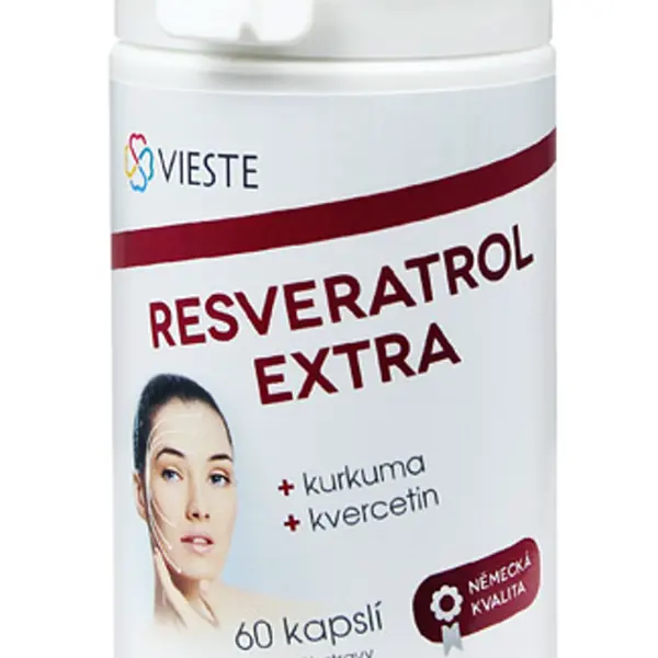 Vieste Resveratrol Extra 60 kapslí