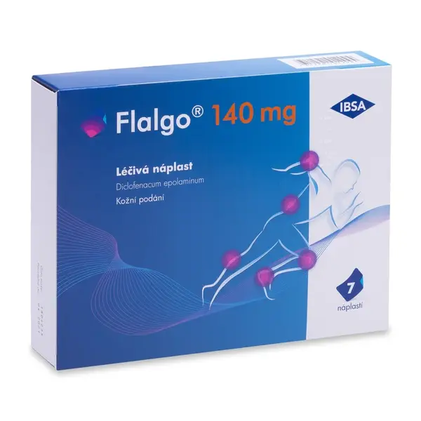 Flalgo 140 mg 7 náplastí