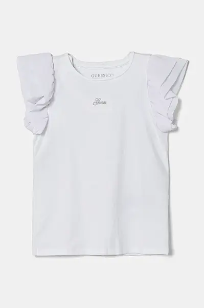 Dětské tričko Guess bílá barva, K5RI22 K6YW4