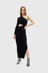 Šaty AllSaints DAISY černá barva, maxi, W191DA