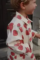 Dětská bavlněná bunda Konges Sløjd FEN SHIRT JACKET GOTS