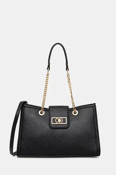 Kabelka U.S. Polo Assn. JONES CHIC černá barva, BIUJ86451WVP