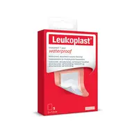 Leukoplast Leukomed T Plus Transparentní náplast s polštářkem 5 x 7,2 cm 5 ks