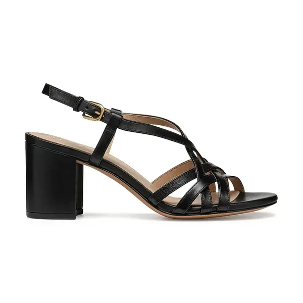 Kožené sandály Geox D VIRNILISA 65 S