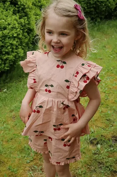 Dětská bavlněná halenka Konges Sløjd VERBENA TOP GOTS