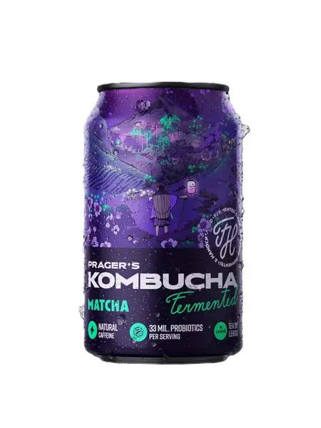 PRAGER'S Kombucha Matcha 330 ml