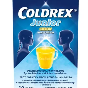 Coldrex Junior CITRON 10 sáčků