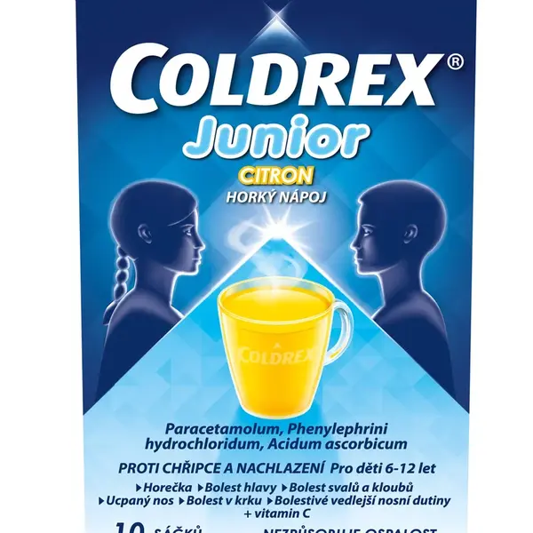 Coldrex Junior CITRON 10 sáčků