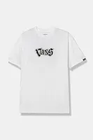 Dětské bavlněné tričko Vans SHATTERED béžová barva, s potiskem, VN000JW9WHT1