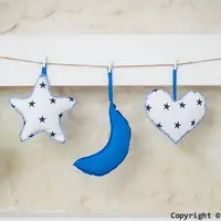 Baby Nellys Sada dekorací Stars be Love č. 2