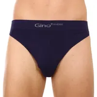 Gino Pánské slipy bambusové modré (50003) S