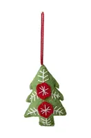 Závěsná dekorace Rice Christmas Tree Fabric