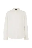 Dětská bavlněná košile Emporio Armani