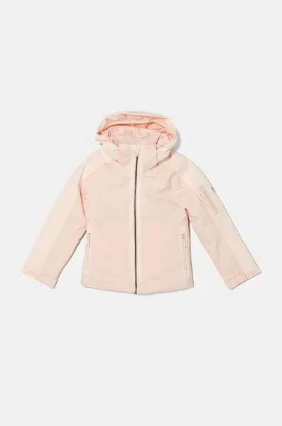 Dětská bunda Roxy MEADE JK růžová barva, ERGTJ03175