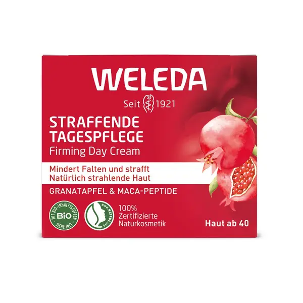 Weleda Zpevňující denní krém s granátovým jablkem a maca peptidy 40 ml