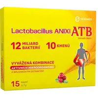 Lactobacillus ANIXI ATB 15 kapslí