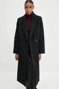 Kabát s příměsí vlny Day Birger et Mikkelsen Franka - Fuzzy Autumn