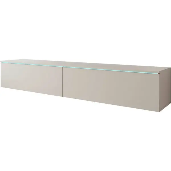 MID.YOU NÍZKÁ KOMODA, béžová, kašmírová,