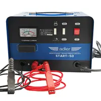 Nabíječka autobaterií s funkcí startování, 12/24 V, 40-700 Ah - ADLER START-50