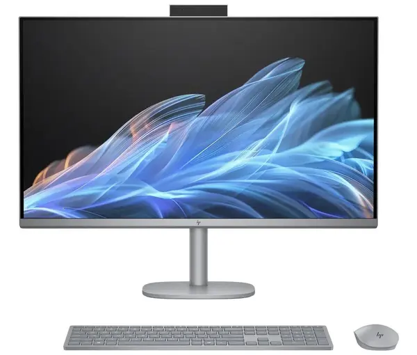 HP OmniStudio X 32-c1011nc BQ5F5EA#BCM Počítač All-in-one, 31,5", 4K UHD, U7-258V, 32GB, 2TB, Arc Xe, W11P, Stříbrná, 2R