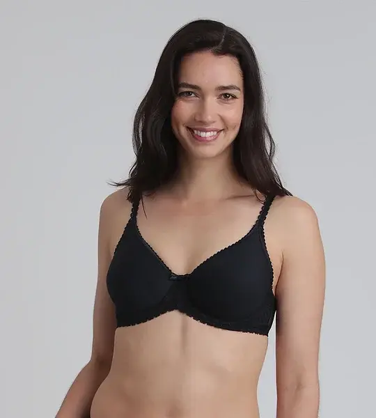 PLAYTEX UNDERWIRE PADDED BRA - Women's Underwire Bra - Black