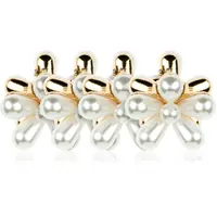 invisibobble Clipstar Pearly Flower skřipce na vlasy velikost S 4 ks