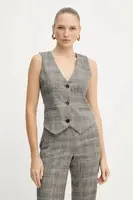 Vesta Silvian Heach SERNA šedá barva, jednořadá, GPA25382GT