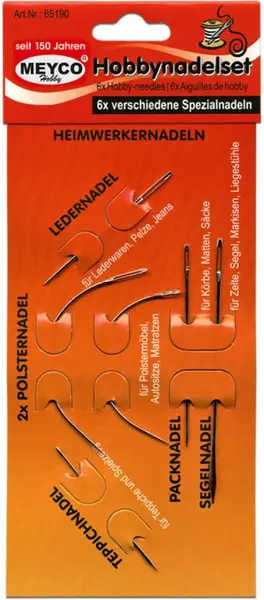 Sada speciálních jehel 6ks