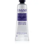 L’Occitane Lavender Hand Cream krém na ruce a nehty s bambuckým máslem 30 ml