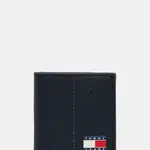 Peněženka Tommy Jeans pánská, tmavomodrá barva, AM0AM13698