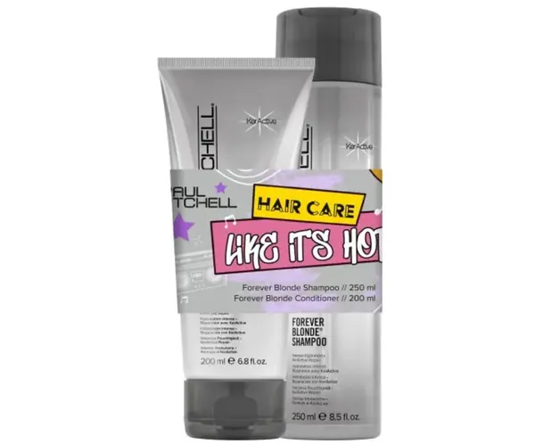 Sada pro blond vlasy Paul Mitchell Forever Blonde Like It's Hot + dárek zdarma
