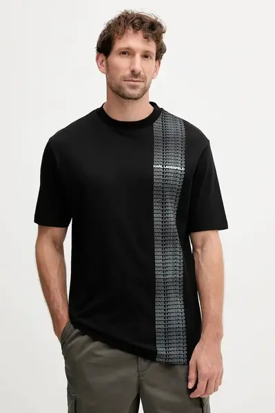 Bavlněné tričko Karl Lagerfeld