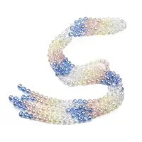 Electroplate Glass Beads Strands