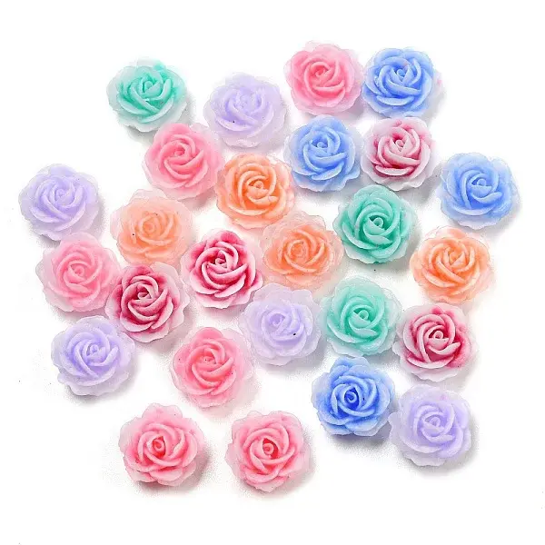 Luminous Opaque Epoxy Resin Decoden Cabochons
