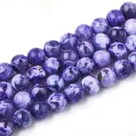 Natural Fire Crackle Agate Beads Strands