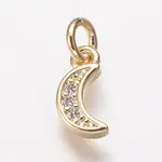 Brass Cubic Zirconia Pendants