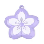 Spray Painted Alloy Big Pendants