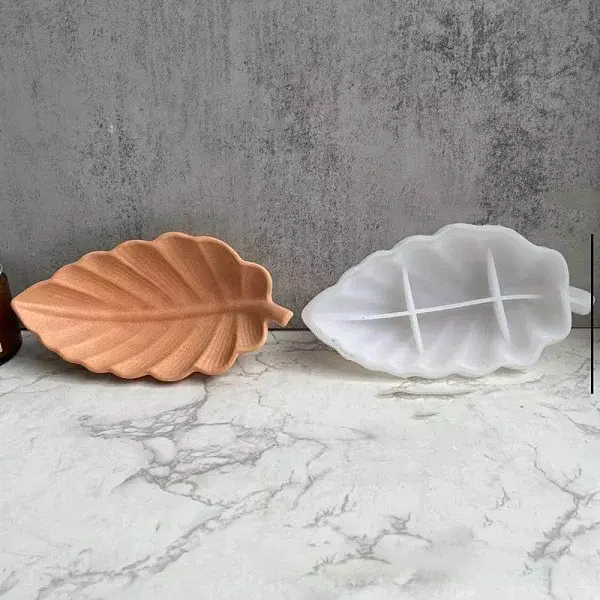 DIY Leaf Dish Tray Silicone Molds