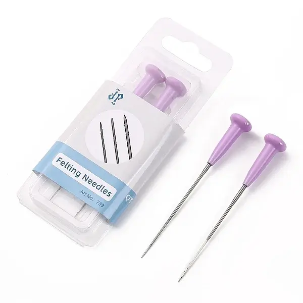 2Pcs Wool Felt Punch Needles