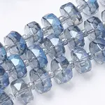 Electroplat Glass Beads Strands