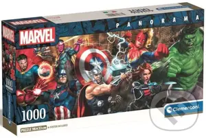 Puzzle Panorama: Marvel - puzzle z kategorie Ostatné