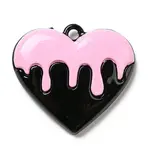 Spray Painted Alloy Pendants