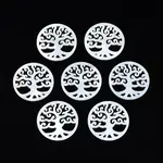 Natural Freshwater Shell Filigree Joiners