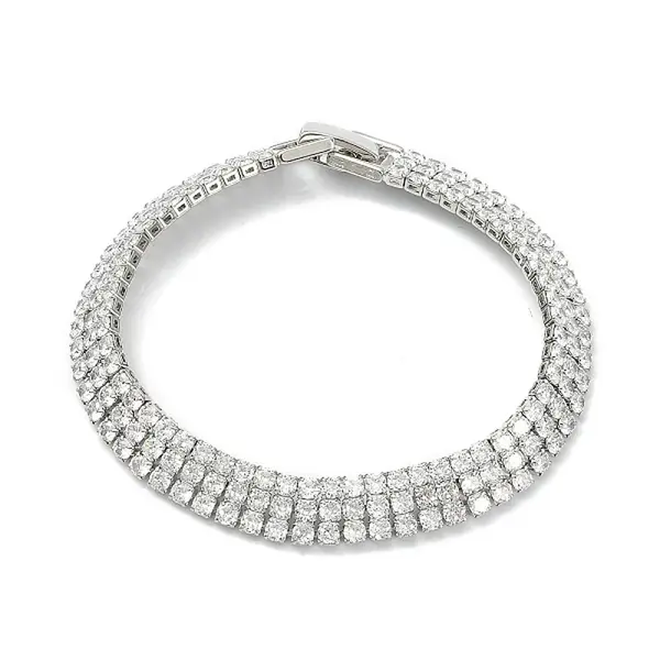 Cubic Zirconia Tennis Bracelets for Women Girl Gift