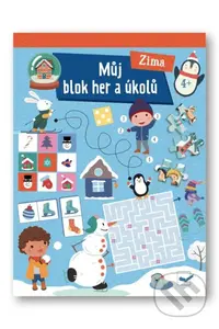 Můj blok her a úkolů Zima 4+ - kniha z kategorie Úkoly pro děti