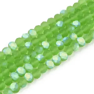 Transparent Glass Beads Strands